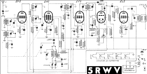 5RWV; Philips Argentina, (ID = 709530) Radio