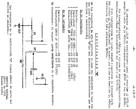 AL-A31V; Philips Argentina, (ID = 838464) Radio