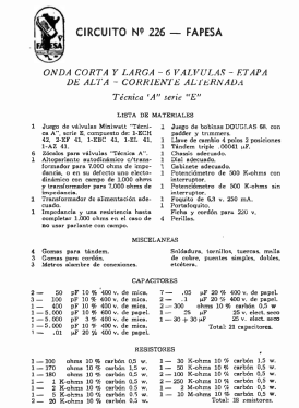 Fapesa Receptor en kit 226; Philips Argentina, (ID = 2932818) Kit