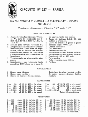 Fapesa receptor en kit 227; Philips Argentina, (ID = 2931811) Kit