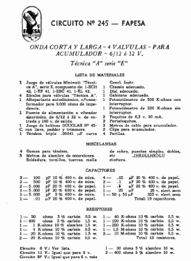 Fapesa Receptor en kit 245; Philips Argentina, (ID = 2932255) Kit