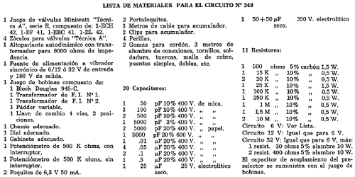 Fapesa Receptor en kit 248; Philips Argentina, (ID = 1691486) Kit