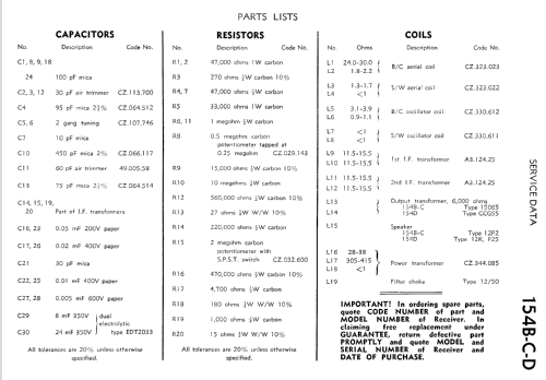 154B; Philips Australia (ID = 1778233) Radio