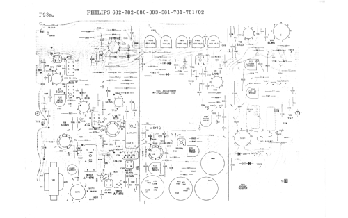 De-Luxe Wideboy T25 T886 Ch= 86; Philips Australia (ID = 2407366) Television