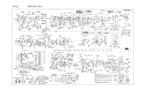 De-Luxe Wideboy T25 T886 Ch= 86; Philips Australia (ID = 2407369) Television