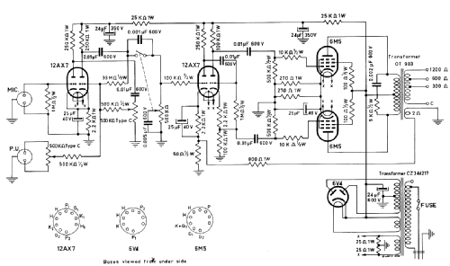 976B; Philips Australia (ID = 2395346) Ampl/Mixer