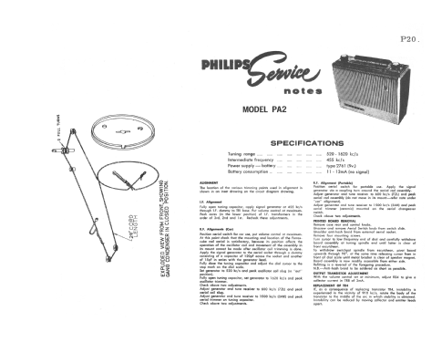 Automate PA2; Philips Australia (ID = 2748490) Radio