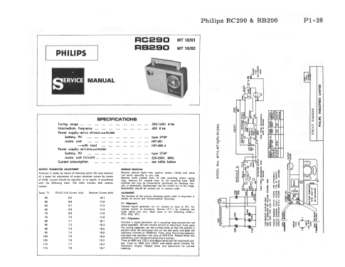 Leisuremate RB290; Philips Australia (ID = 2749593) Radio