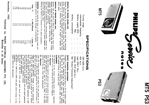 Metropolitan MT5; Philips Australia (ID = 1678670) Radio