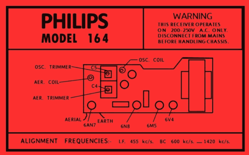 Quartet 164; Philips Australia (ID = 3044854) Radio