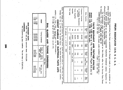 Radioplayer 112A; Philips Australia (ID = 1386587) Radio