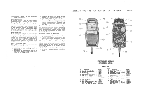 De-Luxe Consolette T25 T682 Ch= 82; Philips Australia (ID = 2407343) Television