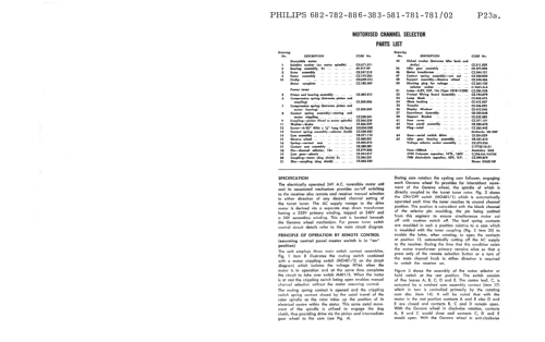 De-Luxe Consolette T25 T682 Ch= 82; Philips Australia (ID = 2407348) Television