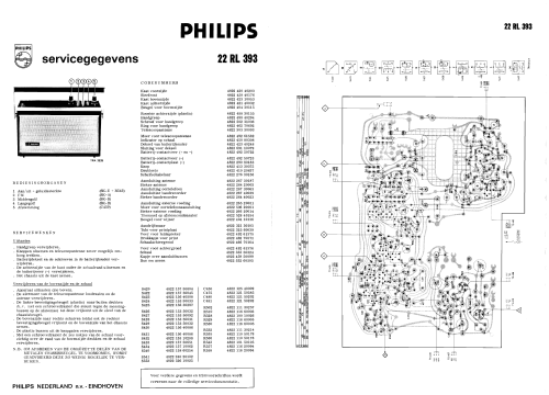 22RL393 /00R; Philips Belgium (ID = 2528701) Radio