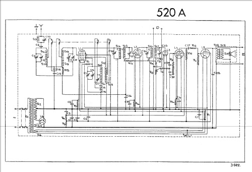 520A; Philips Belgium (ID = 2583260) Radio