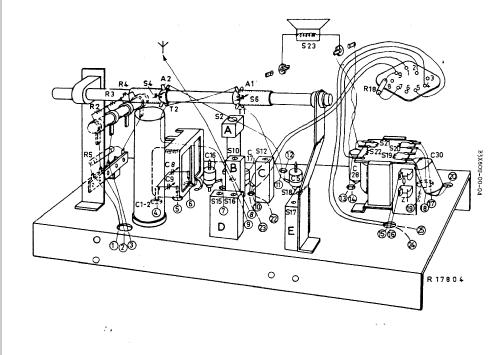 B3X80U /04; Philips Belgium (ID = 2543777) Radio