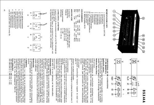 B5X44A /04; Philips Belgium (ID = 2520542) Radio