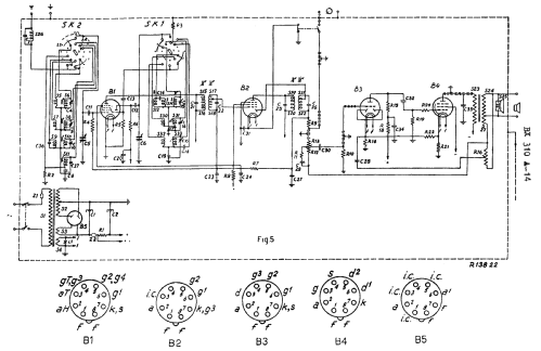 BX310A /14; Philips Belgium (ID = 2371937) Radio