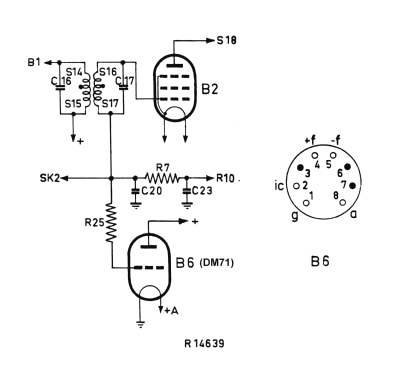 BX323B /08; Philips Belgium (ID = 2567651) Radio