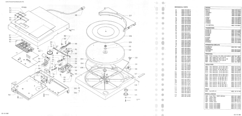 Full Automatic Tangential Record Player FP455 70FP455 /00 /00R /00X; Philips Belgium (ID = 2372253) R-Player