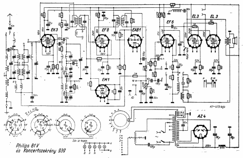 81V; Philips Hungary, (ID = 233626) Radio