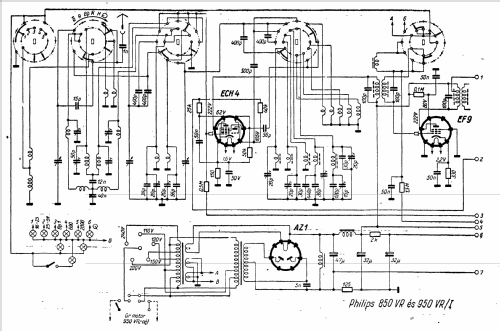 850VR; Philips Hungary, (ID = 233631) Radio