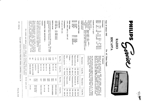 Major Novosonic B5CA97A; Philips; India (ID = 2020752) Radio