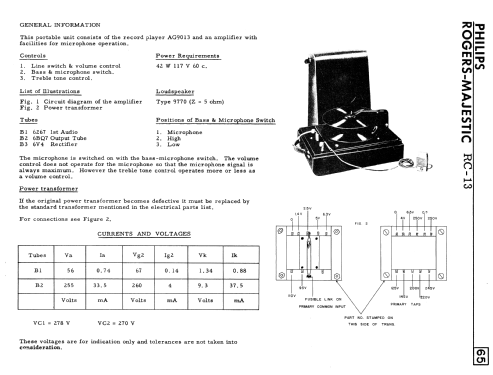 RC-13 ; Philips Canada (ID = 2270310) Enrég.-R