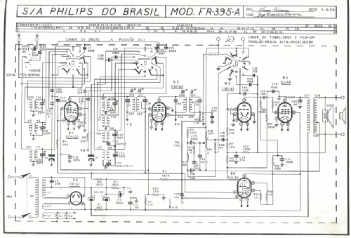 FR395A; Philips do Brasil S. (ID = 1670927) Radio