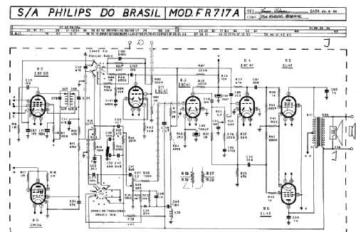 FR-717A; Philips do Brasil S. (ID = 1686928) Radio