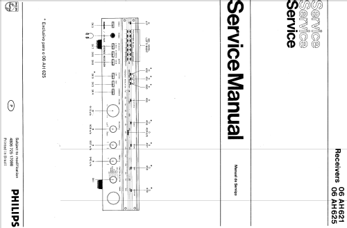 Receiver 06AH621; Philips do Brasil S. (ID = 2171341) Radio
