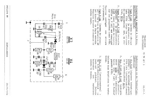 19TX421A /76; Philips; Eindhoven (ID = 1073845) Television