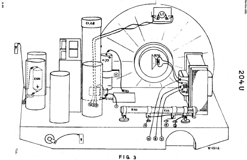 Philetta II 204U-19; Philips; Eindhoven (ID = 1923987) Radio