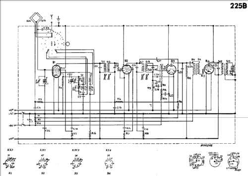 225B; Philips; Eindhoven (ID = 41388) Radio