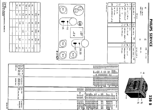 228B; Philips; Eindhoven (ID = 41461) Radio