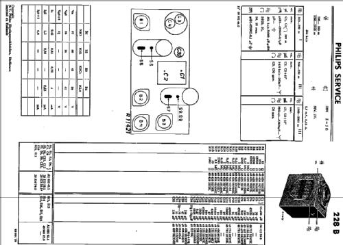 228B; Philips; Eindhoven (ID = 943851) Radio