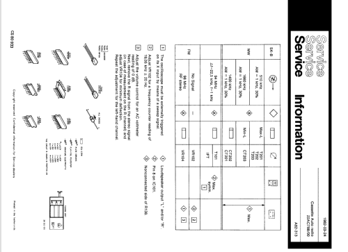 22AC788 /00; Philips; Eindhoven (ID = 1073660) Car Radio