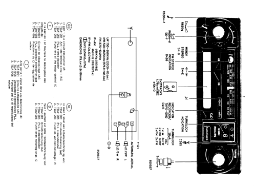 22AC860 /82; Philips; Eindhoven (ID = 1079446) Car Radio