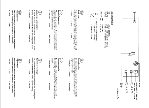 22AC887 /29; Philips; Eindhoven (ID = 1079643) Car Radio