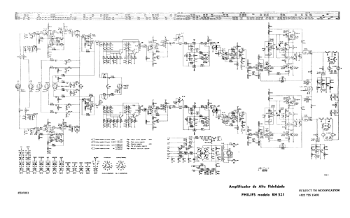 22RH521 /00Z; Philips Belgium (ID = 715019) Ampl/Mixer