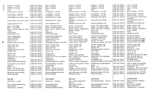 22RH781 /63; Philips; Eindhoven (ID = 1522042) Radio