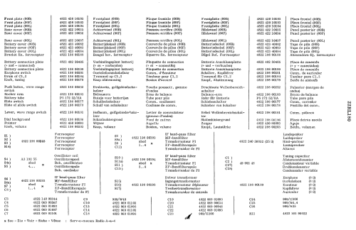 22RL180 /00B /00F /00L; Philips; Eindhoven (ID = 1523130) Radio