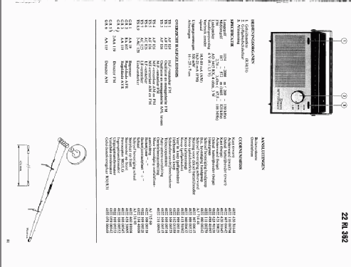 22RL362 /00B /00R; Philips; Eindhoven (ID = 841205) Radio