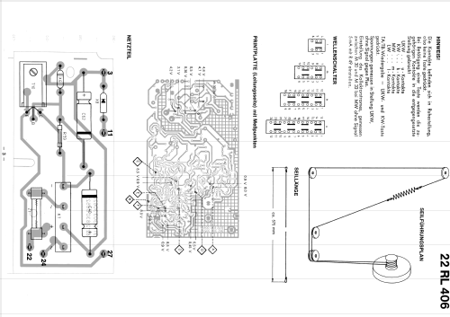 22RL406 /00R; Philips; Eindhoven (ID = 2048316) Radio