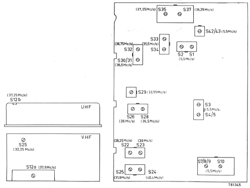 23TX344A /38B; Philips; Eindhoven (ID = 2438317) Television