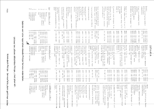 23TX481A /16 /66 /76; Philips; Eindhoven (ID = 1513036) Television