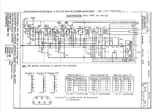 2601 Ch= 2591; Philips; Eindhoven (ID = 137921) Radio