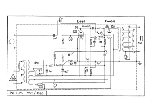 3726; Philips; Eindhoven (ID = 952334) Ampl/Mixer