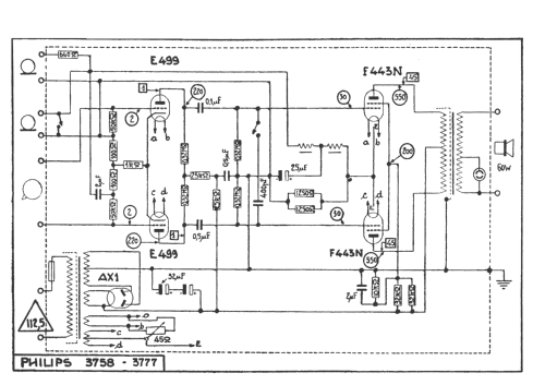 3777 /00 /07 /12; Philips; Eindhoven (ID = 962394) Ampl/Mixer