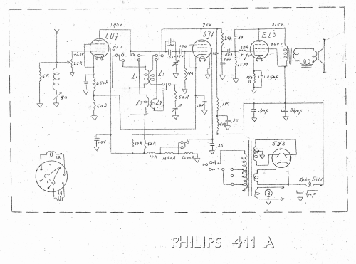 411A; Philips; Eindhoven (ID = 3001698) Radio